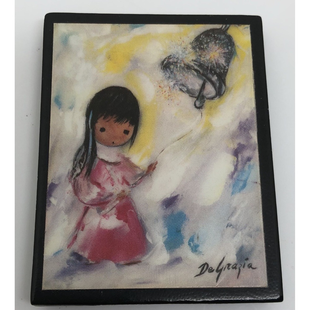 Vintage DeGrazia Magnet La Campana De Esperanza Gallery in the‎ Sun Southwestern